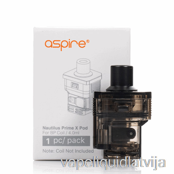 Aspire Nautilus Prime X Rezerves Pods 4ml B-pod (bp Mesh) Vape šķidrums